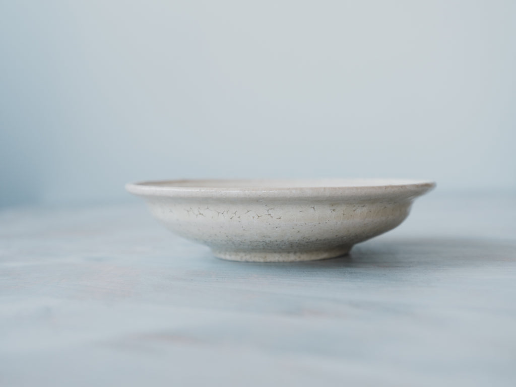 白泥 5寸 リム皿
