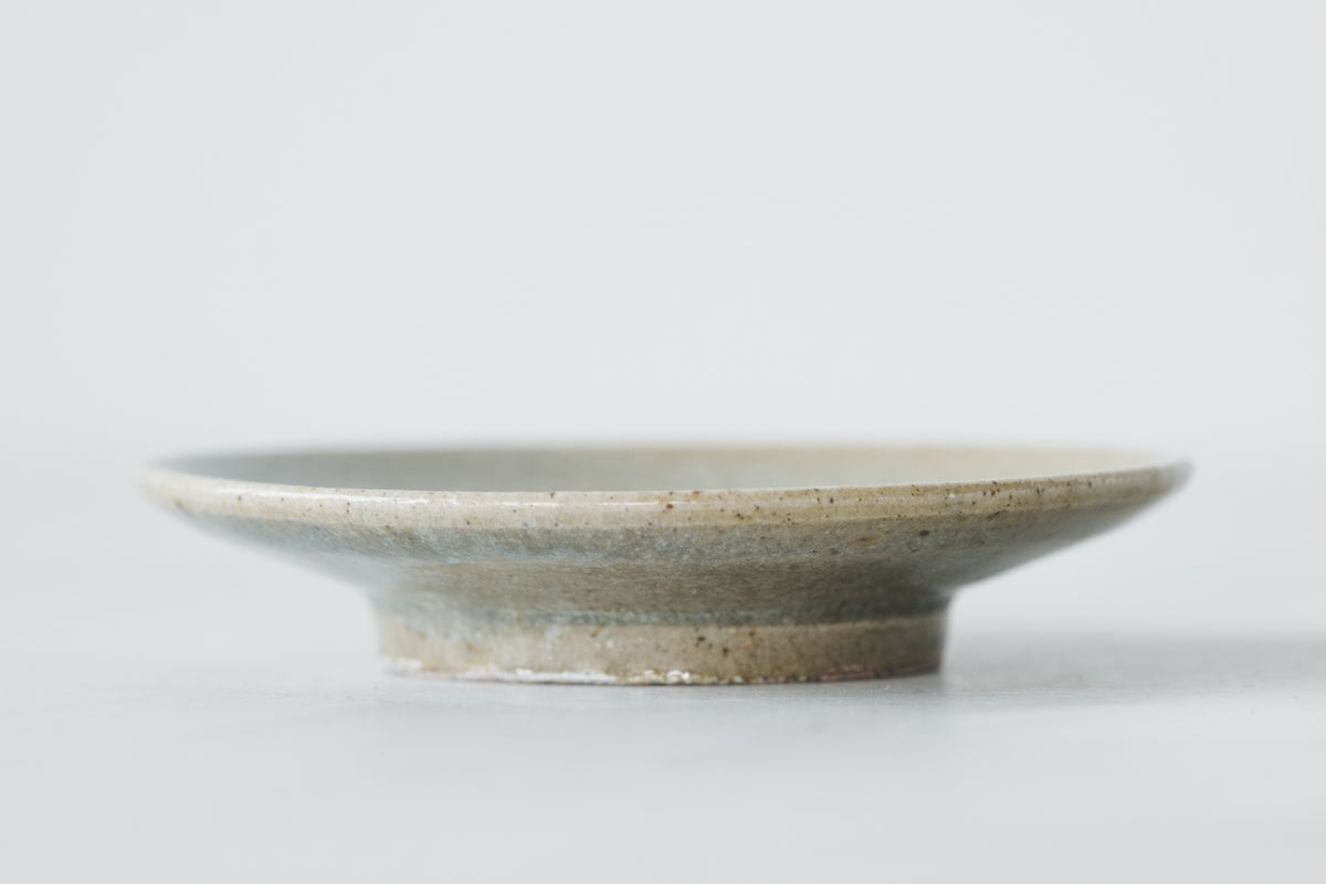 陶　小皿　(鈞窯釉)