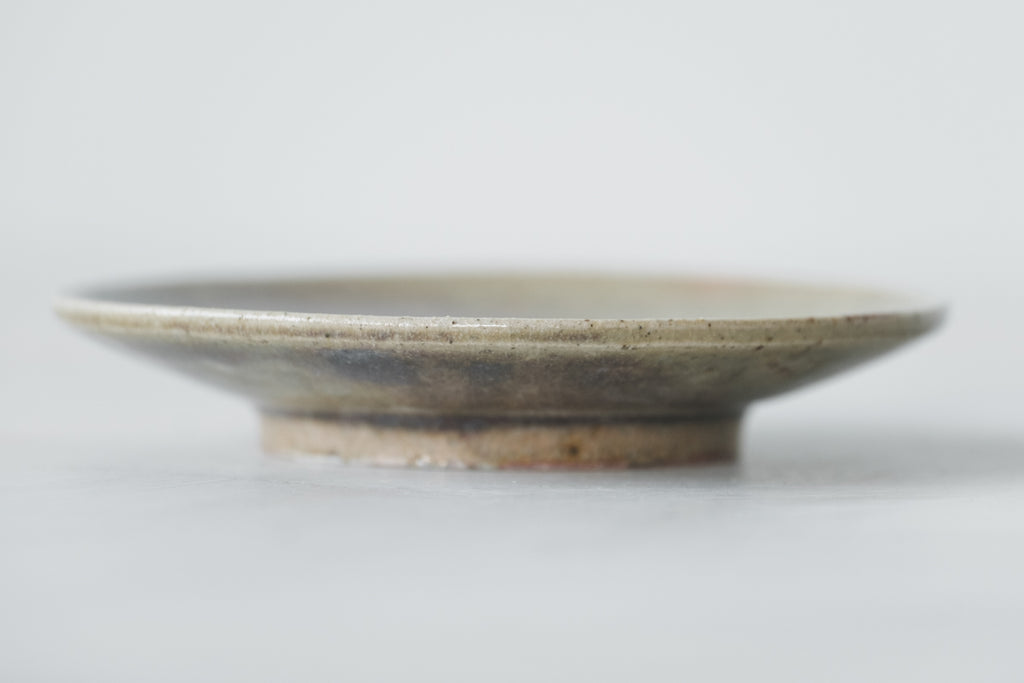 陶　小皿　(鈞窯釉)
