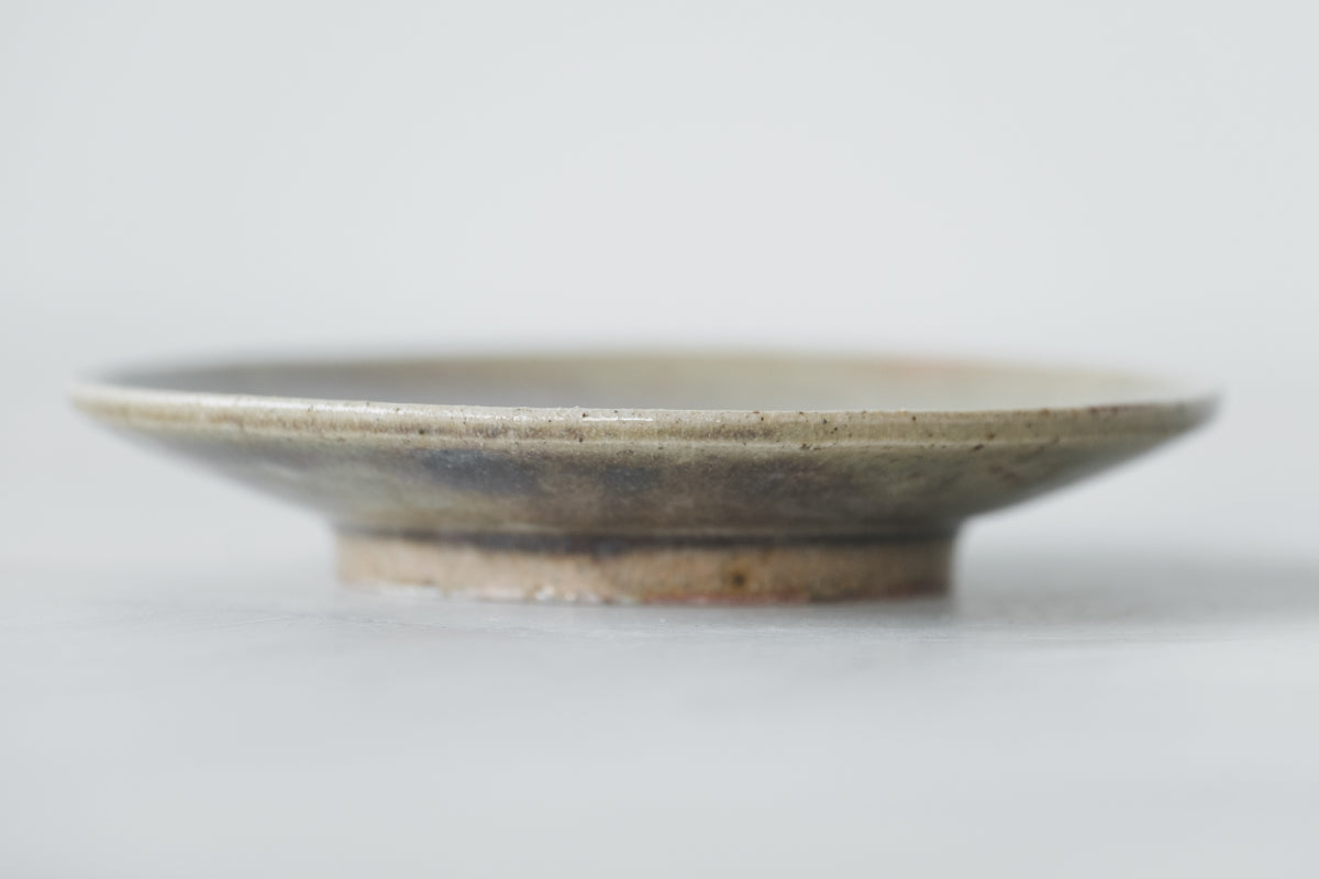 陶　小皿　(鈞窯釉)