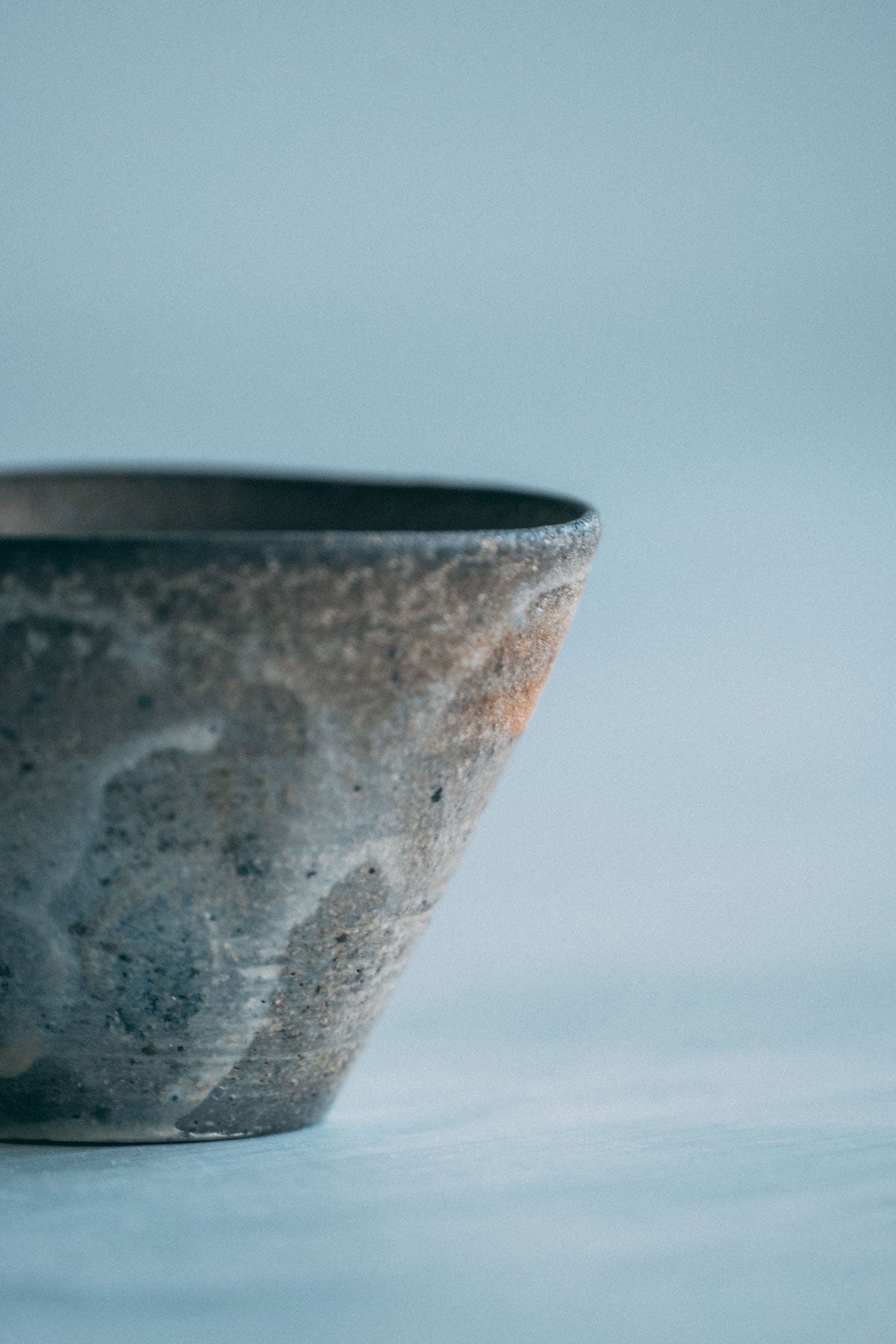 ぐい呑み（塩窯焼成）Sake cup