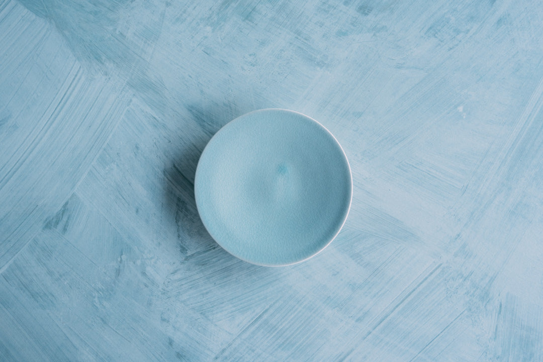 ライトブルー小皿 (SF) 5" Bebe's blue small plate