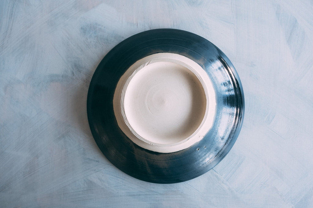 瑠璃釉盛鉢 9" Ruri Serving Bowl