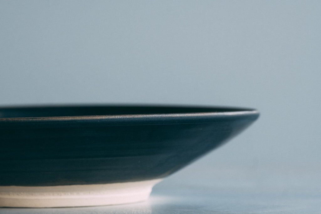 瑠璃釉盛鉢 9" Ruri Serving Bowl