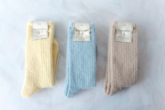 MOHAIR STANDARD SOCKS