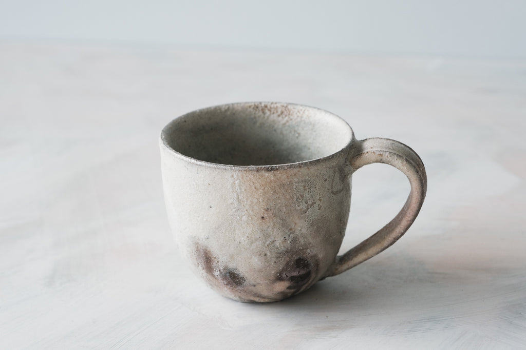粉引マグカップ