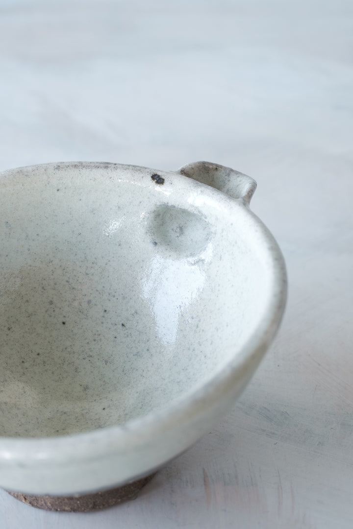 粉引　片口（灯油）