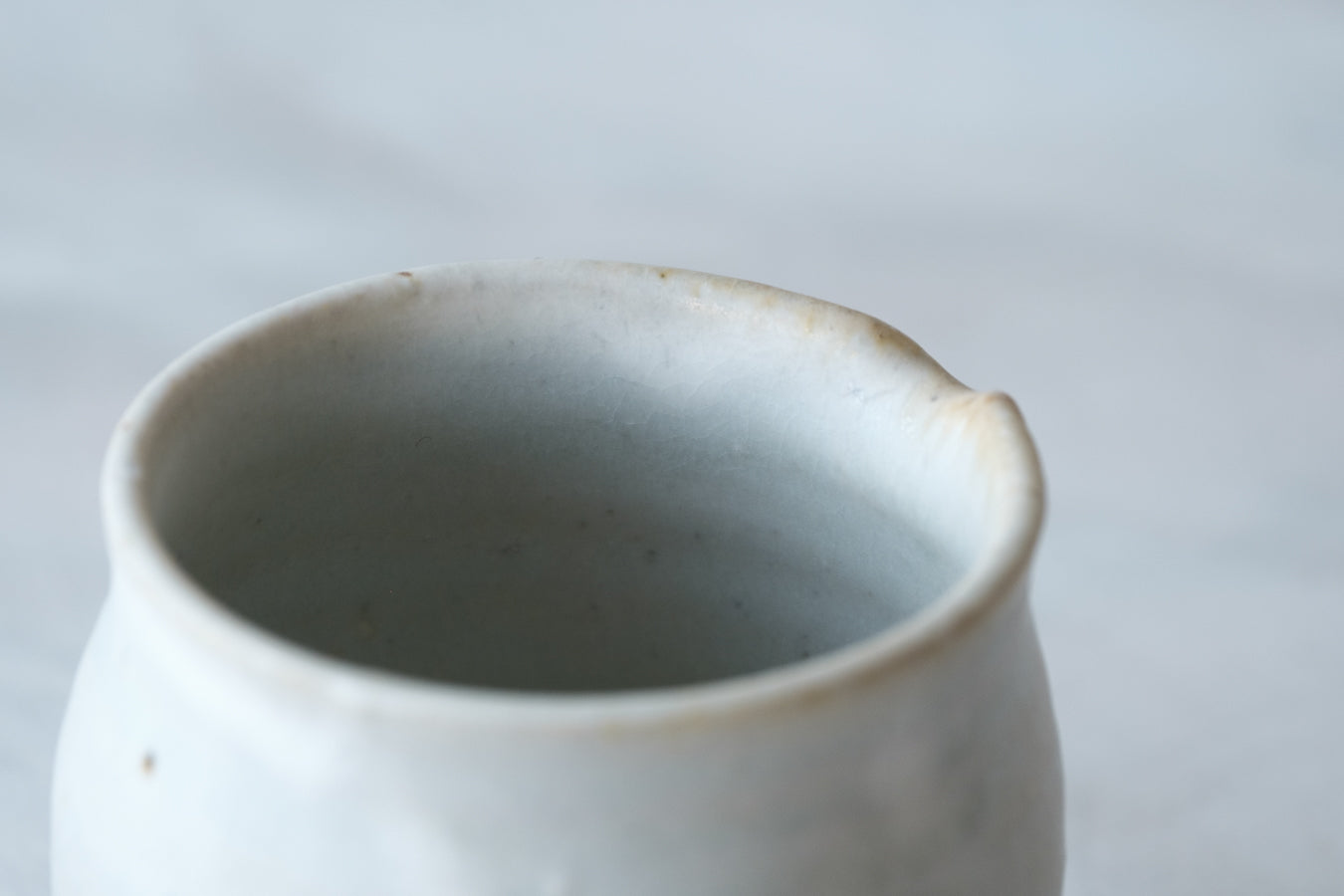 粉引　湯冷し