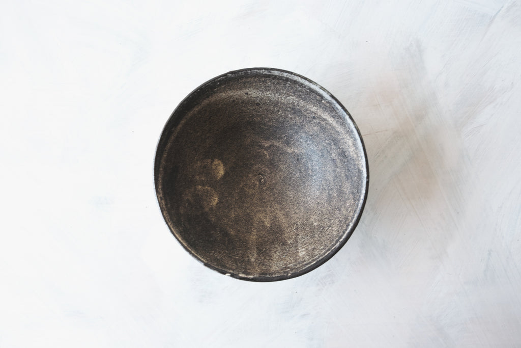 生粉引　飯碗