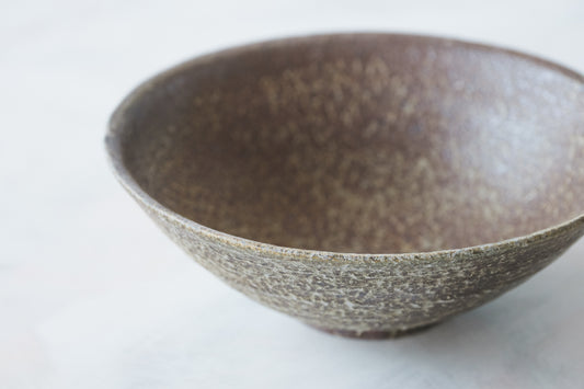 藁灰釉　５.５寸鉢