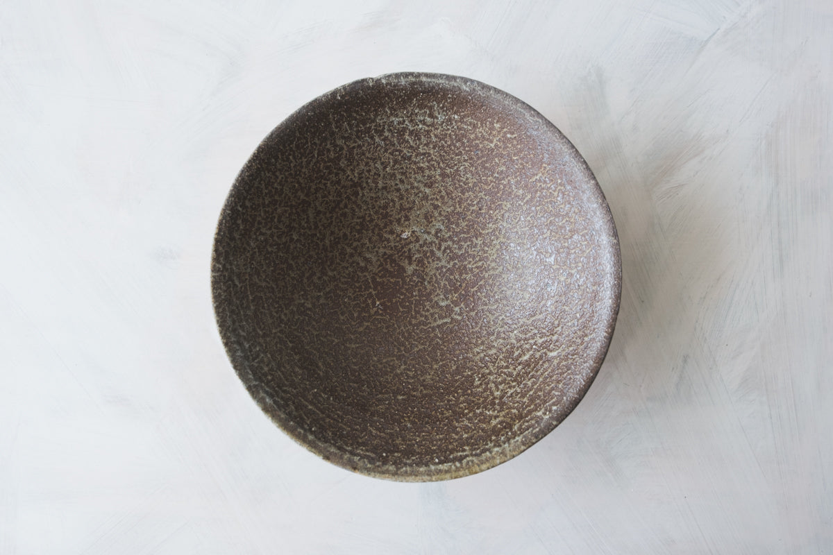 藁灰釉　５.５寸鉢