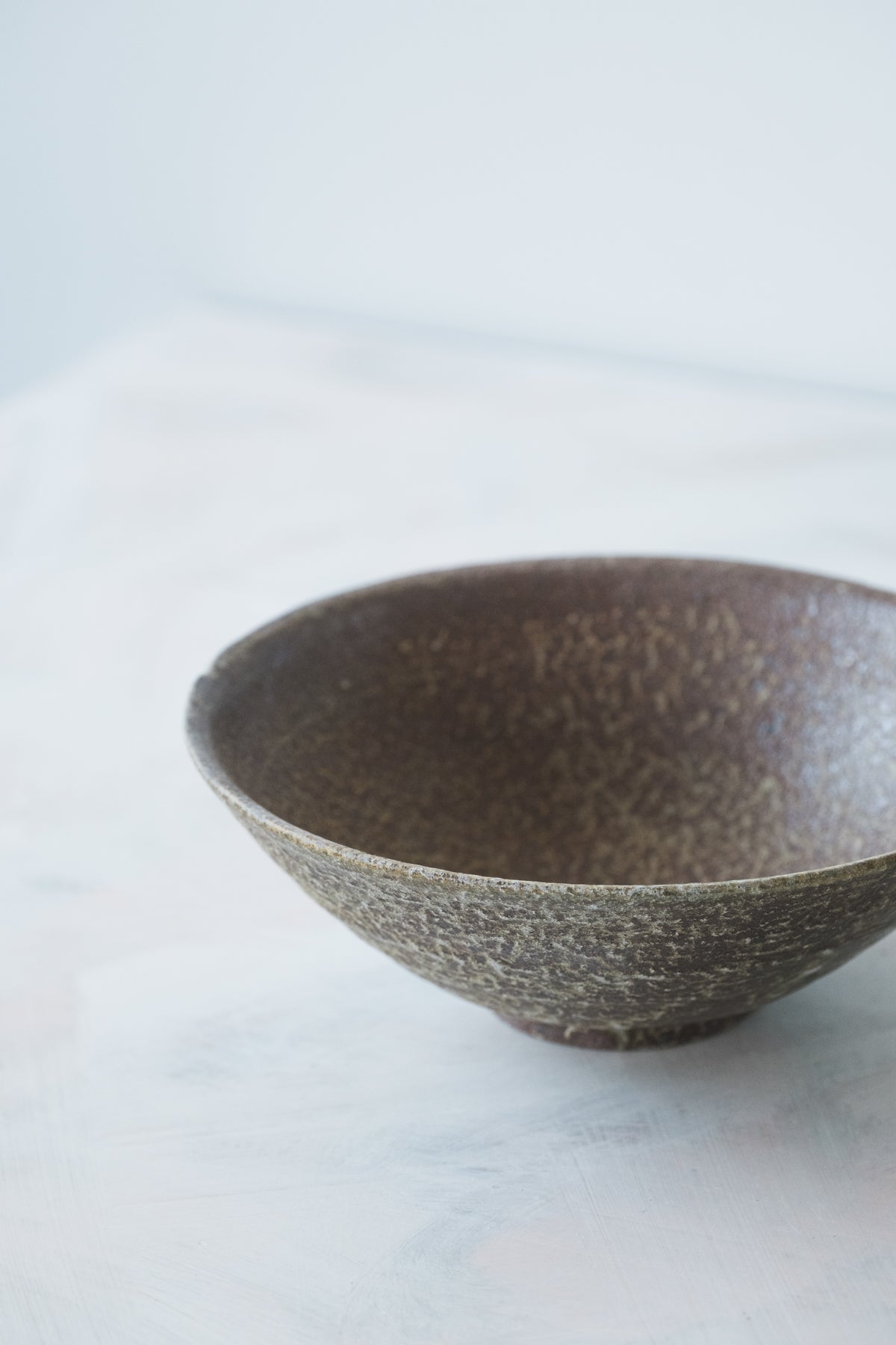 藁灰釉　５.５寸鉢