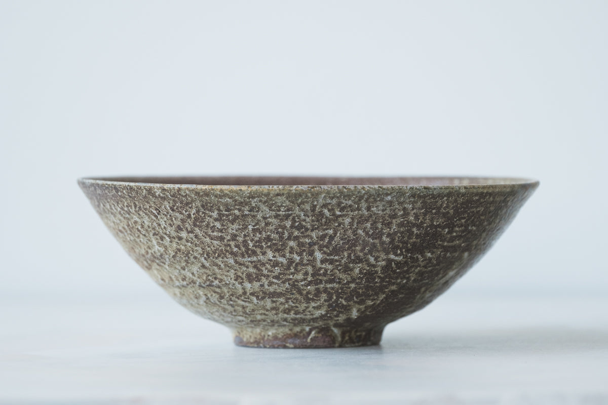 藁灰釉　５.５寸鉢