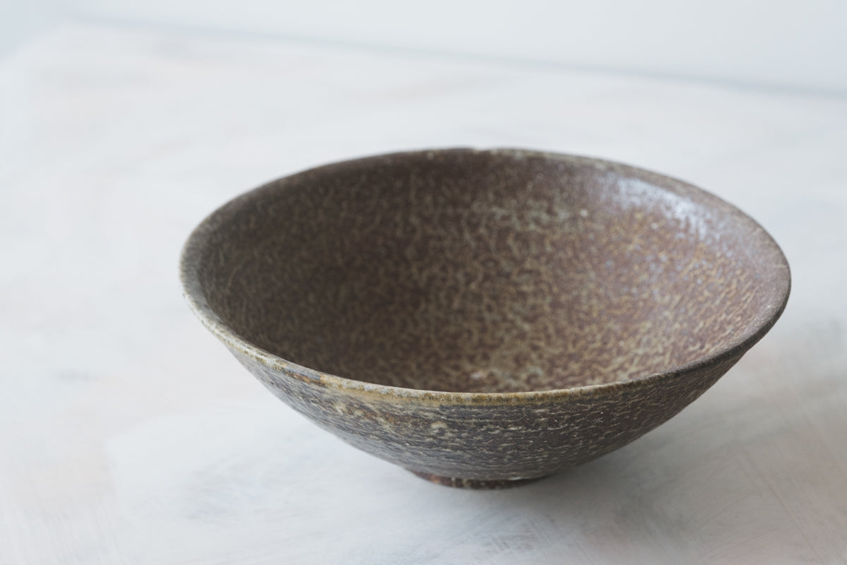 藁灰釉　５.５寸鉢