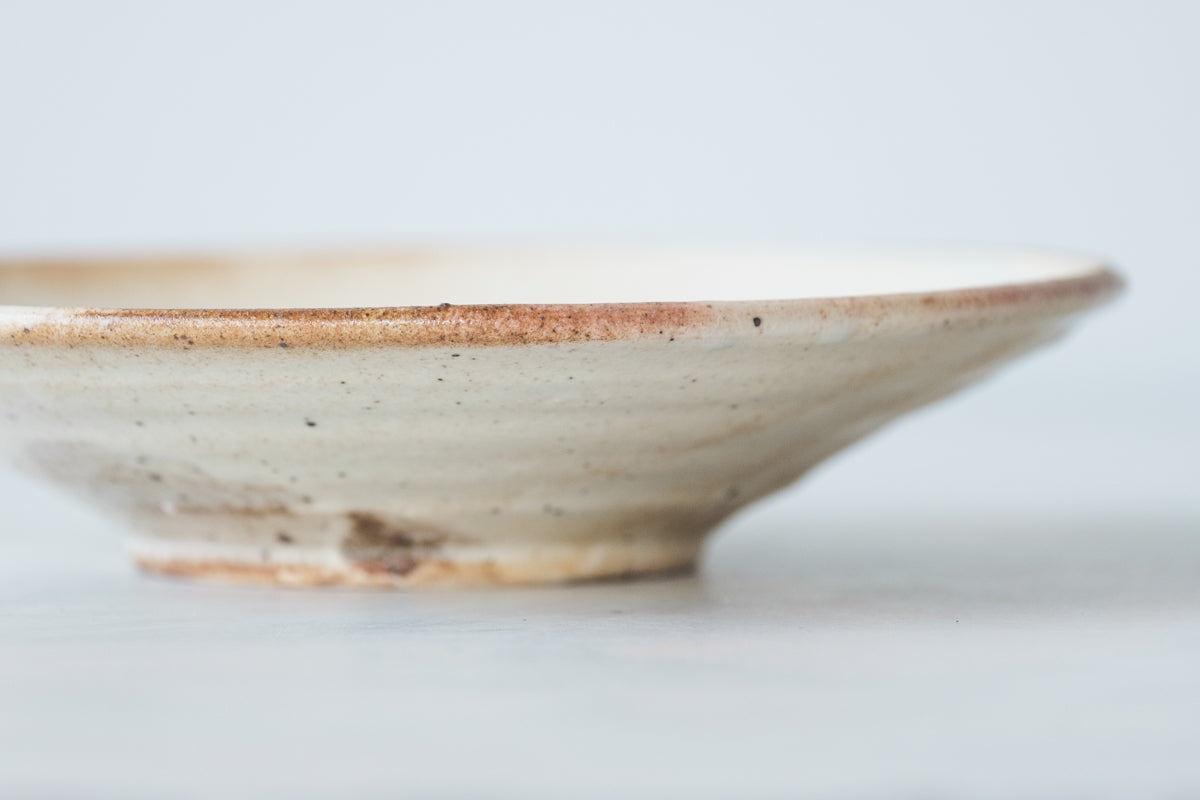 粉引　取り皿